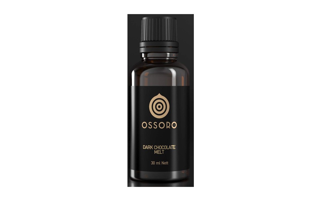 Ossoro Dark Chocolate Melt    Glass Bottle  30 millilitre